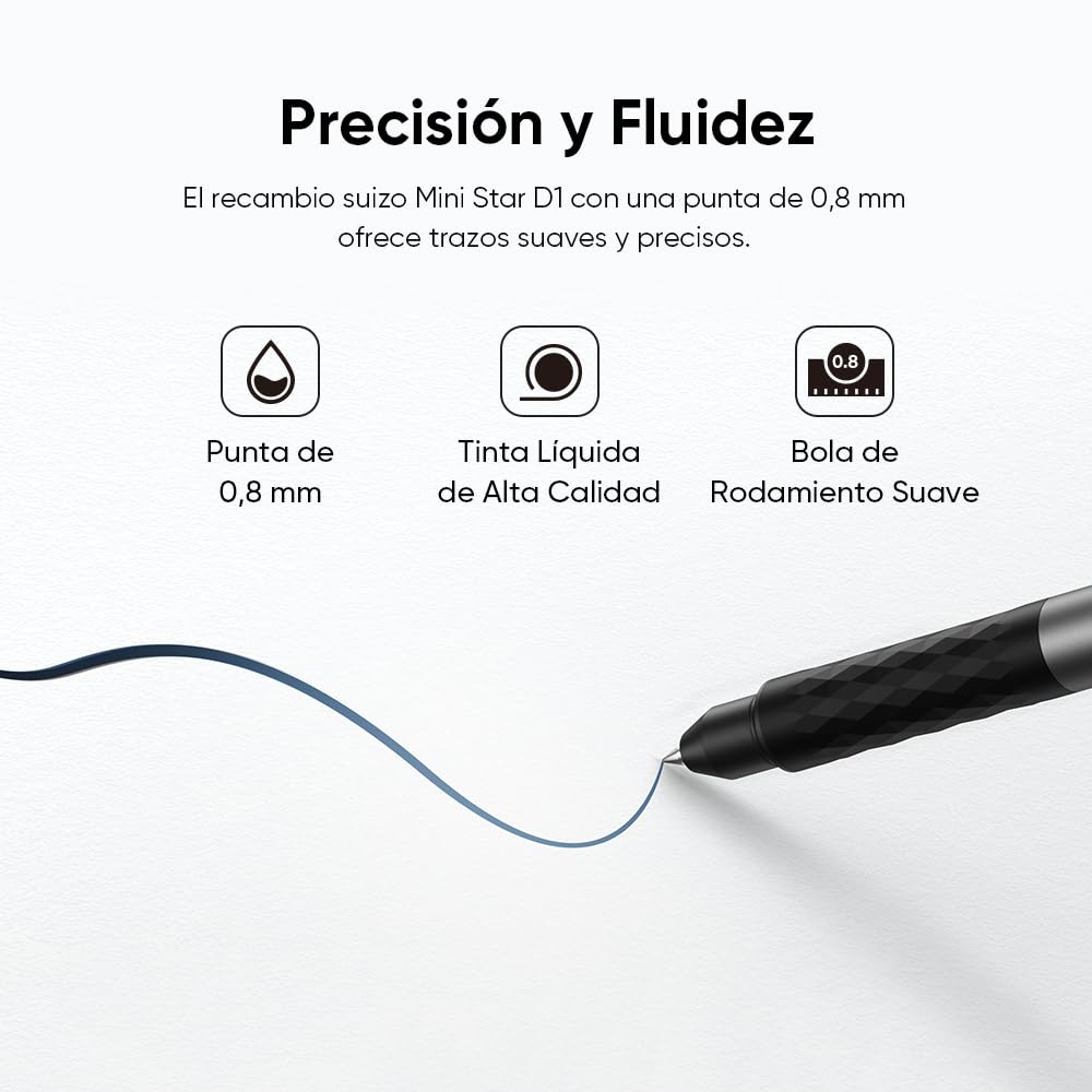XPPen Note Plus Bluetooth 5.3 Notebook Inteligente A5 Hoja con 8192 Niveles de Presión para Estudiar Tomar Notas y Dibujar Compatoble con Android, iOS