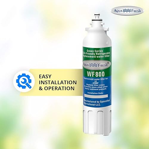 Miniatura 2 de Aqua Fresh LG LT800P - Filtro de agua de repuesto para refrigerador LG LT800P, ADQ73613401, ADQ73613402, ADQ73613408, ADQ75795104, LSXS26326S,