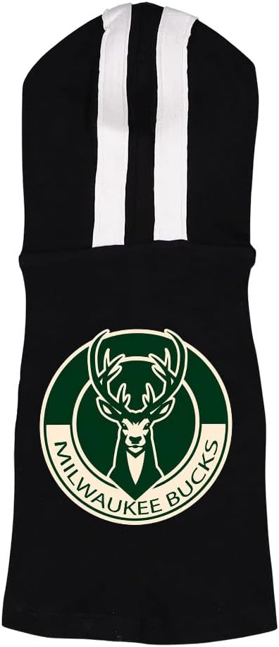 Deer Print Dog Shirt with Hoodie - Themed Dog Hoodie - Print Dog Clothing - Pink White, S