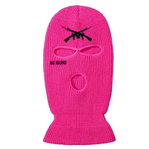 3 Hole M16A4 Ski Mask Full Face Balaclava Winter Outdoor Sports Neck Warmer Thermal Cycling for Men Women