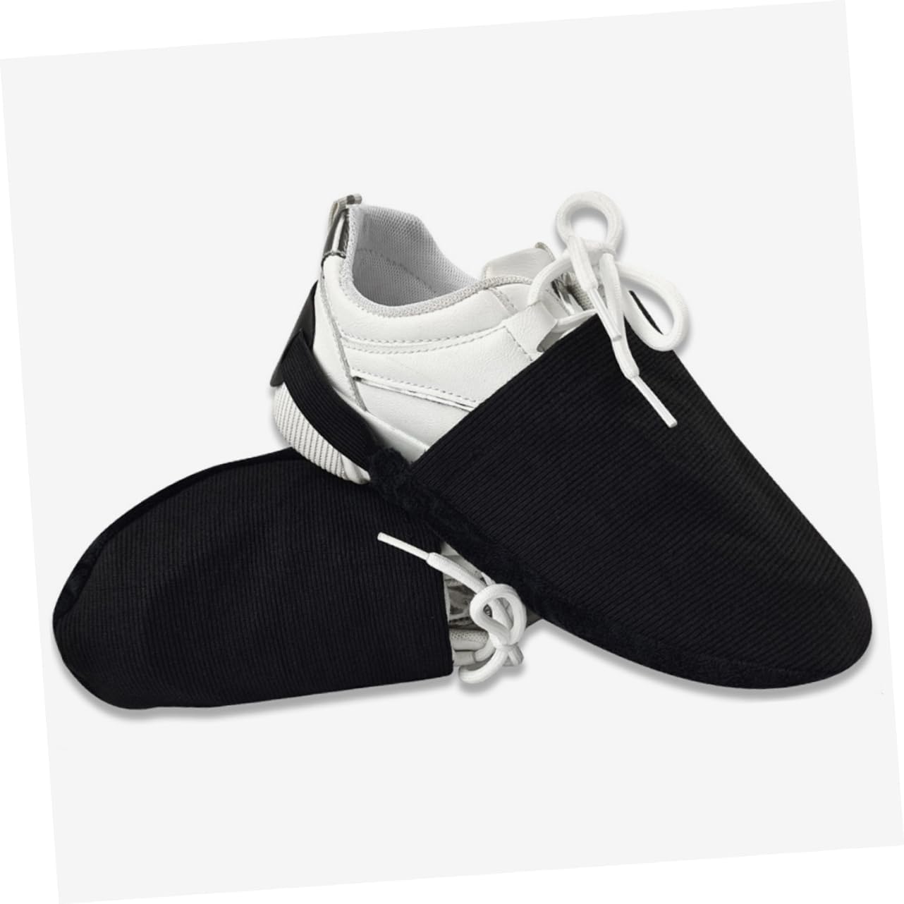 Bowling Shoe Sliders Shoe Cover Elastic Band Bowling Wear-Resist Slider Convenient Cover for Women Men