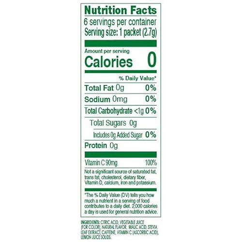 True Lemon Energy Blueberry Acai 6 Count #TOP3