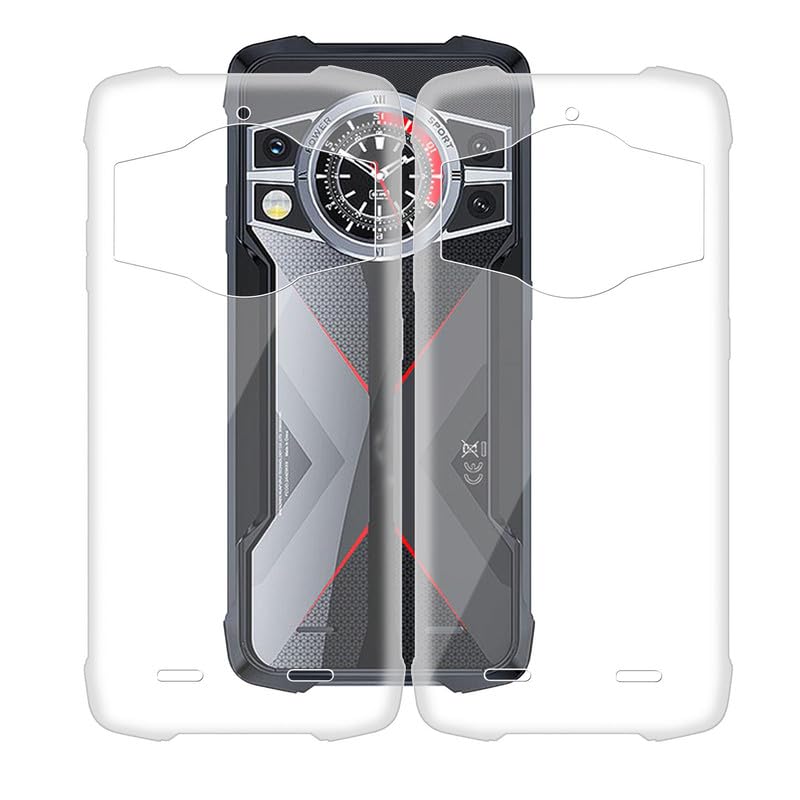 AQGG for Cubot Kingkong 9 (6.58") Case, Shockproof Protective Clear Case Soft Silicone Bumper Shell 2 Transparent Flexible Rubber Phone Protective