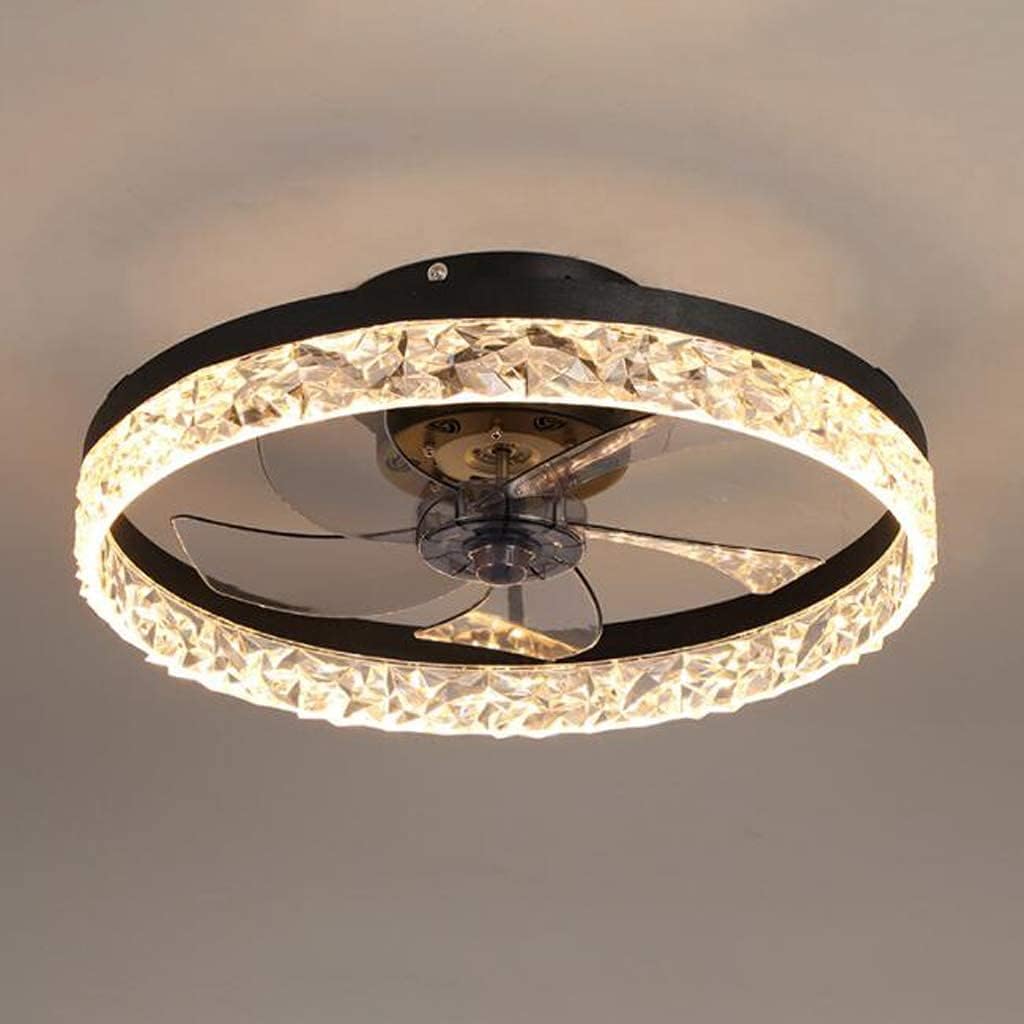 クリスタルシーリングファンライトリモコン 1ライトledエジソン照明器具 モダンな装飾天井ファンライトキッチン ダイニングルーム リビングルーム Color Black B0963b8bvz 4074 Abf シーリングファンライト 色 White Www Mantraman Com Mx