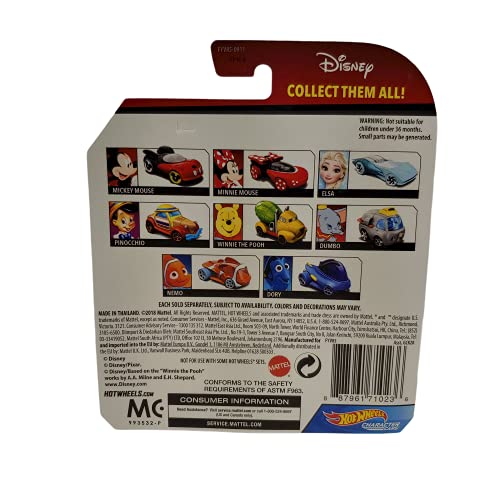 Hot Wheels Character Cars Pinocchio miniatura 2
