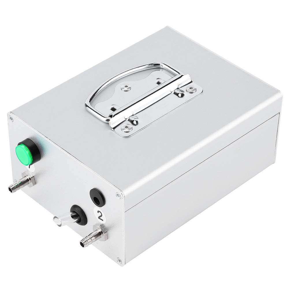 DC12V Mungitrice Elettrica a Pulsazione in Lega di Alluminio Pompa a Vuoto a Pulsazione Pompa a Vuoto Mungitrice per Capra Mungitrice per Pecore Asino Mucca Cavallo Fattoria Attrezzo per(100-240V)