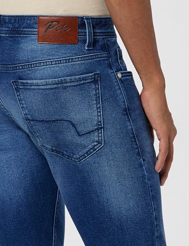 Image of Peter England Men Mid Rise Everyday Skinny Fit Jeans