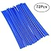 Cubre radios WINOMO Protector de Radios Rayos para motocicleta bici 72pcs (Azul)