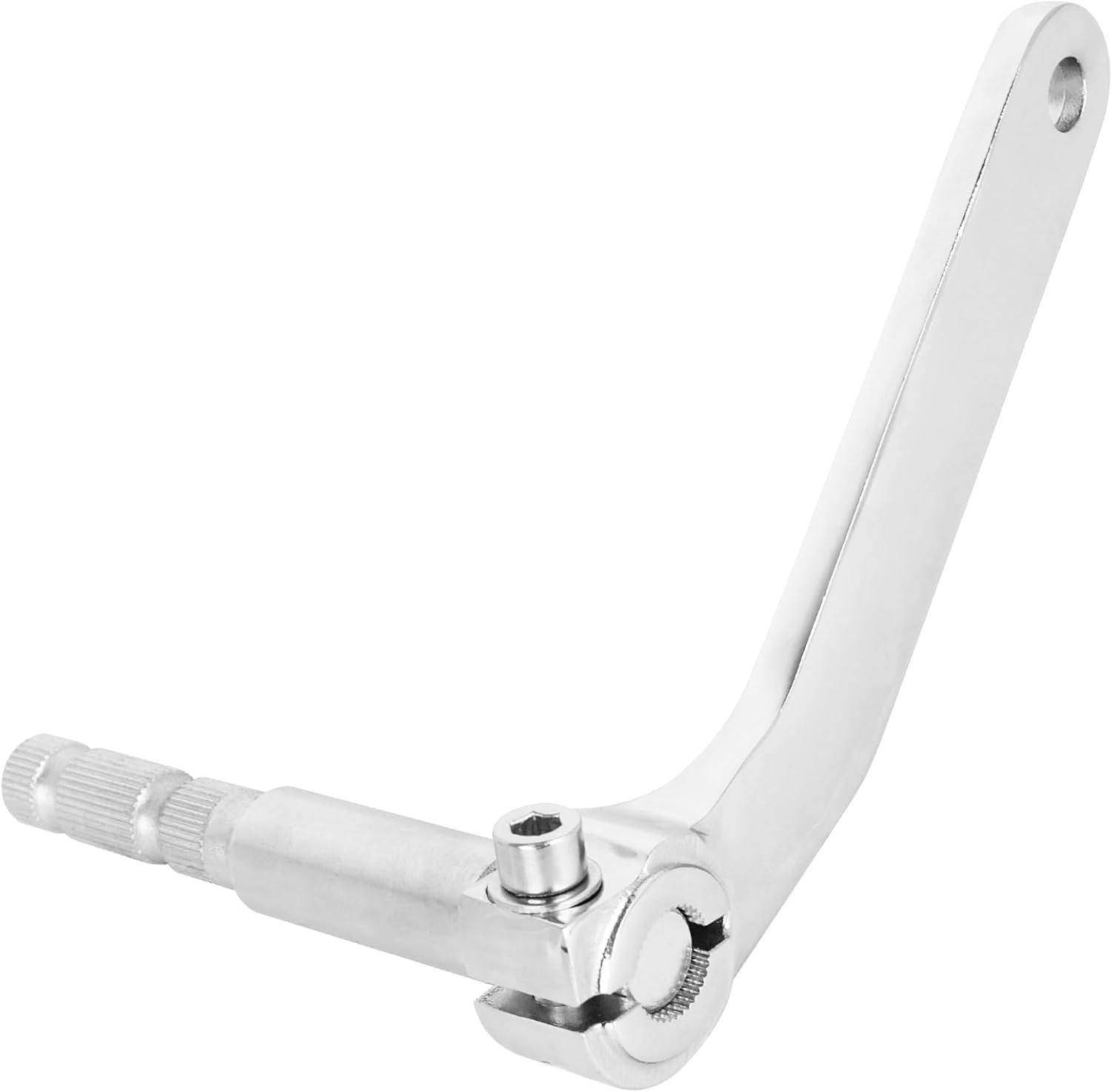 Motorcycle Stainless Steel Inner Shifter Lever Shaft Kit, Inner Shift Rod Lever Compatible with Harley Touring Electra Glide Road Glide Road King Street Glide 2017-2026 Chrome