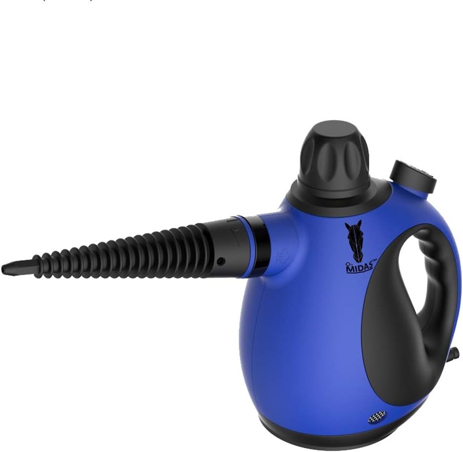 Multi-Purpose with 12-Piece Accessories for Stian Removal, SANITIZER, Carpets, Curtains, Car Saets,Antibacterial， Kitchen Surface & Much More, Blue, Upgraded