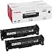 Produktbild 2X Canon 2662 B 005, 2662B005, 2662B005AA / 718BK Original Toner Schwarz