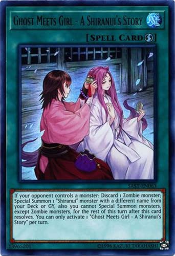  Yu-Gi-Oh! - Ghost Meets Girl - La storia di Shiranui - SAST-EN063 - Ultra Raro - Edizione illimitata - Savage Strike