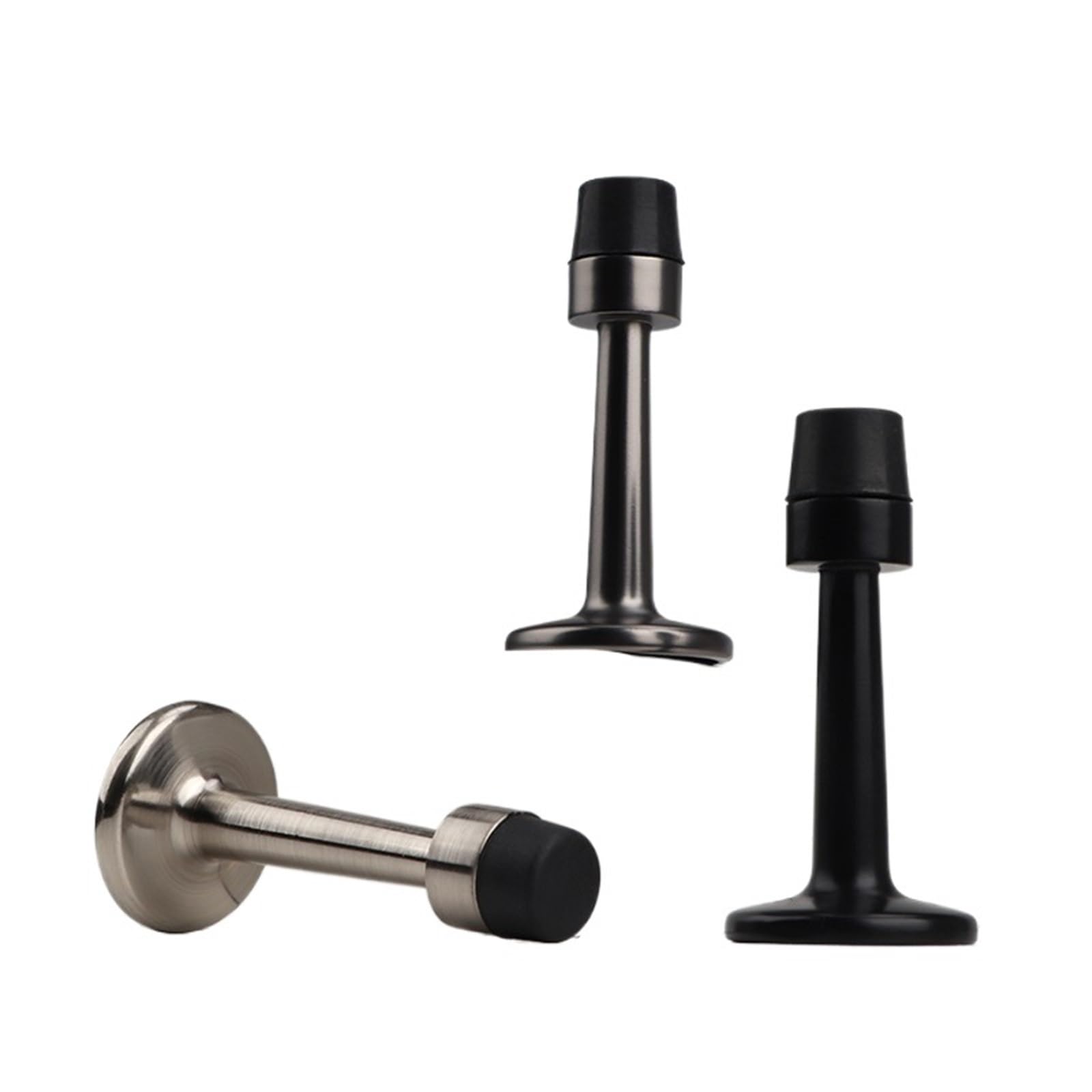 1pcs Door Stopper Windproof Bathroom Anti-Collision Silicone Entrance Anti-Theft Door Limiter Punching Stops