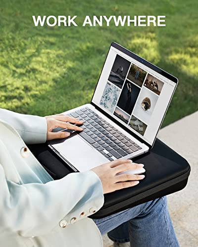 Huanuo Adjustable Lap Desk, 2-In-1 Portable Laptop Desk Laptop Bag With Anti-Slip Stopper For Laptops Up To 17 Inch #TOP6