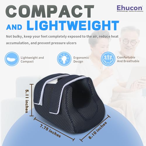 Image of 3D Heel Protectors for Pressure Sores,Ankle Elevation Pillow Foot Support Cushion for Bed Sores,Heel Cushions for Heel Pain Relief