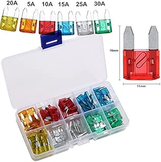 120 Pieces 5A 10A 15A 20A 25A 30A Mini Blade Fuse Assortment Automotive Car Truck Fuses - coolthings.us