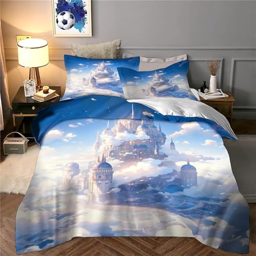 Parure de lit eucalyptus imprimé 3D avec microfibre de haute qualité - 6