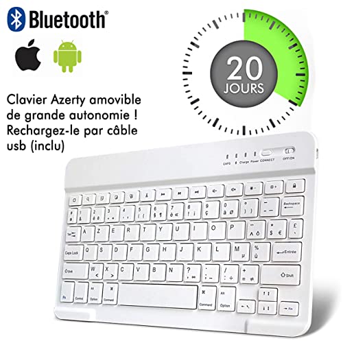 Étui Clavier Azerty pour Lenovo Tab M10 Plus 10.6 3e Gén TB 125 2022 - vue 8
