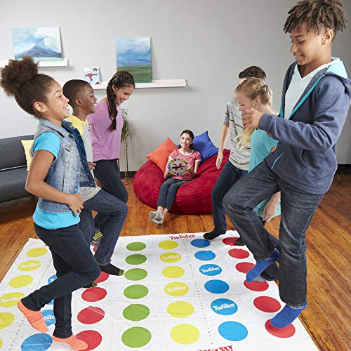 Twister Ultimate mit größerer Matte und mehr Farbfeldern, Spiel für Familien und Kinder ab 6 Jahren, kompatibel mit Alexa… – Ansicht 5