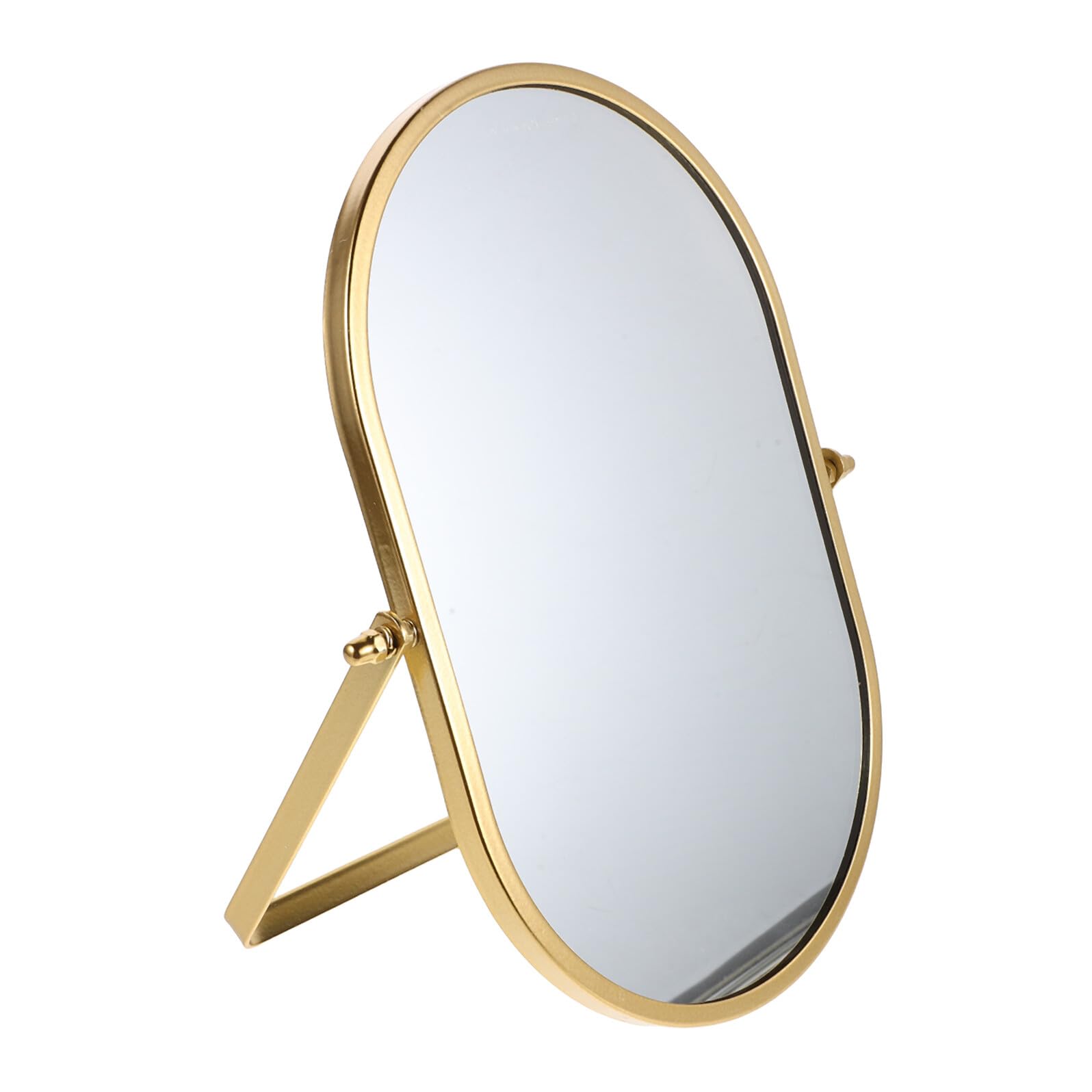 Miroir de voyage doré pliable pour coiffeuse de chambre