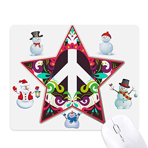 Tapis de souris symbole anti-guerre pour exprimer vos valeurs au bureau