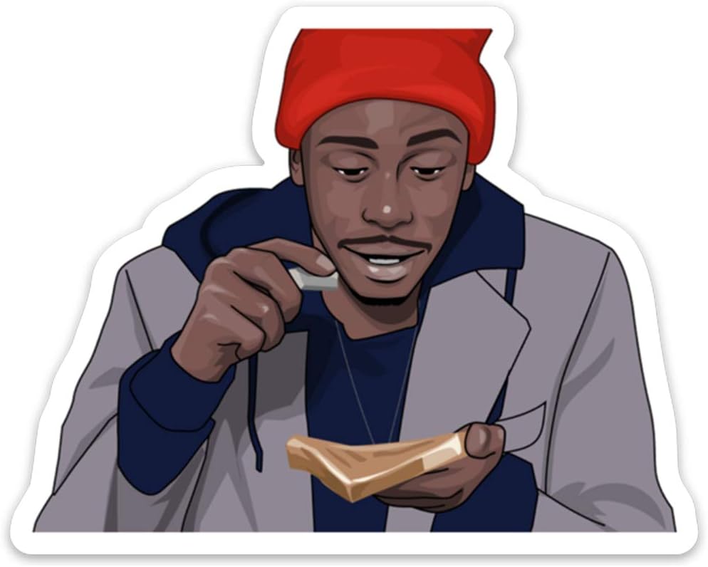 Tyrone Sticker - 4 Inch Water Proof Vinyl - Vinyl Stickers, Laptop Decal, Hydro Water Bottle Sticker, Car Decal, Skateboard Stickers, Funny Stickers, Small Gift For Him Her, Graffiti Nerd, Comedy