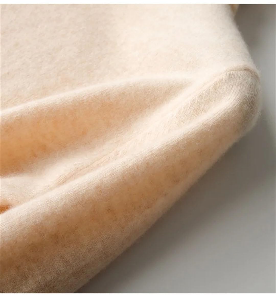 Vogrtcc Suéter De Cuello Alto De Cachemira para Mujer Otoño Invierno Jersey De Cuello Alto Suéteres