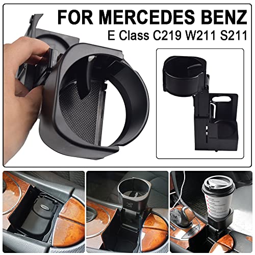 Portavasos para consola central Mercedes Benz E Class miniatura 2