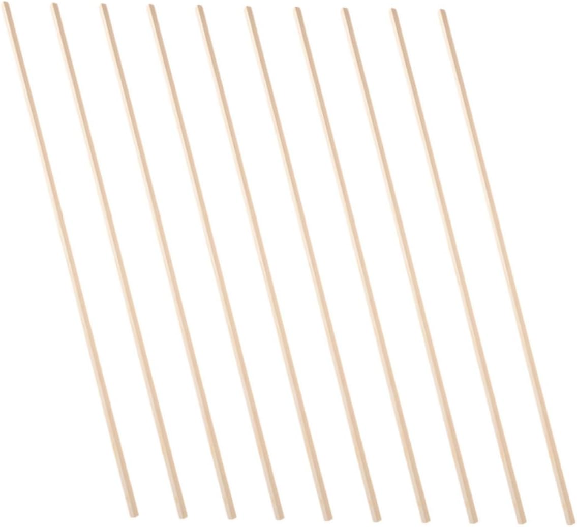 DOITOOL 30pcs Wooden Molding Trim Strips for Window Screens Edge Easy to Use Decorative Molding for Projects and Photography Props