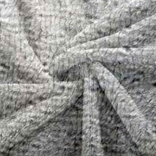 Couverture impression 3D escalier pierre plaid microfibre haut de gamme - 5