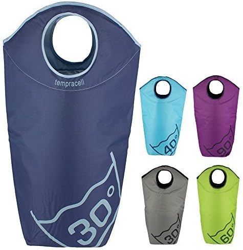 tempracell Laundry Basket, Laundry Bag, Home Storage / 100 Litres / Polyester (dark blue)