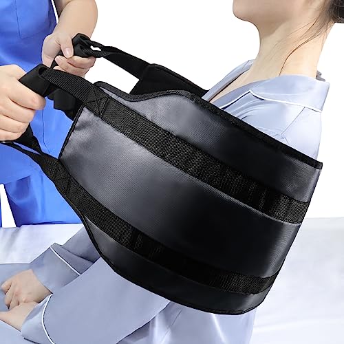 LOSCHEN - [LOSCHEN] Ceinture de transfert de patient, extra large, 110 cm, serviette de transfert de lit pour personnes handicapées, personnes âgées, gériatriques, blessées, déplacées en toute sécurité de