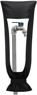 Cubierta de Grifo Exterior, Protección contra Congelamiento, Cubiertas de Tuberías para Invierno, Cubre Grifo Impermeable y Reutilizable para Grifos de Jardín, Césped(1PCS)