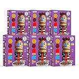 Smileat TRIBOO | Cereales Integrales para Niños | Cereales Ecológicos con Sabor a Cacao | Ingredientes 100% Naturales | Ecológico, Sano y Saludable | Merienda Sana para Niños | Pack de 6 x300g - 1800g
