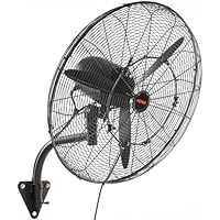 VEVOR Ventilador Nebulizador de Montaje en Pared, 61,6 cm, 3