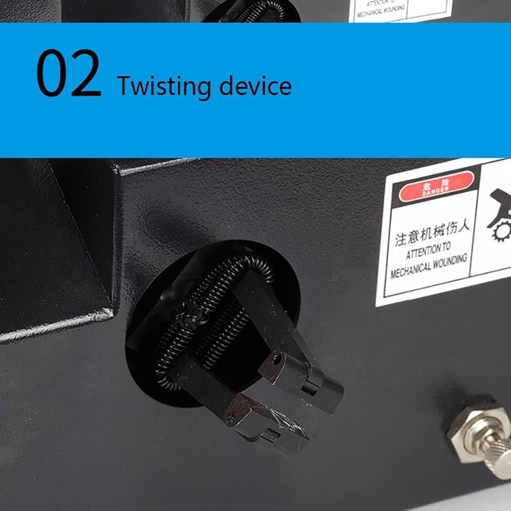 Spellafili Automatico Per Una Separazione E Torsione Efficiente Di Fili Da 5-60 Mm, Dotato Di Spazzola A Treccia Con Protezione A Treccia Per Una Lavorazione Ad Alta Velocità, Ideale Per Fili Di Terr