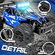 ferngesteuertes Auto, 1:16 RC Auto mit LED Licht, Fernbedienung Offroad Spielzeugauto, Rc Car Kinder, All Terrain RC Car, Hochgeschwindigkeit RC Buggy Truck, Fernsteuerung Rennenauto für ab 6 Jahre