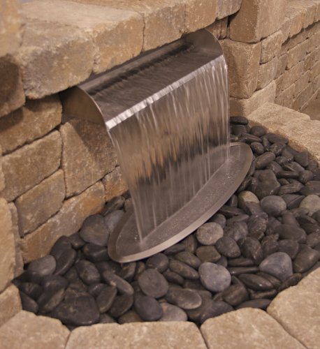 Atlantic Water Gardens Scupper Acero Inoxidable 12 pulg miniatura 2