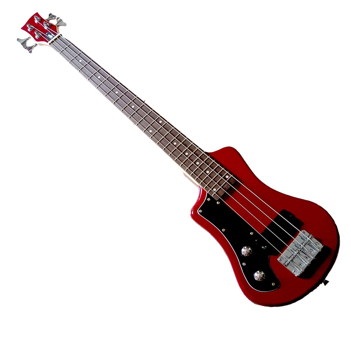 エレキベース レッド 24フレット LTD B-154DX Amazon | トラベルミニエレキベースギターマホガニーボディ24フレット