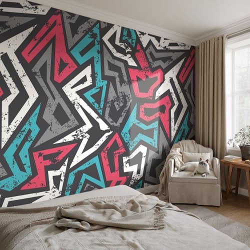 Papier peint de haute qualité Tulup 208x146 cm papier peint mosaïque abstraite