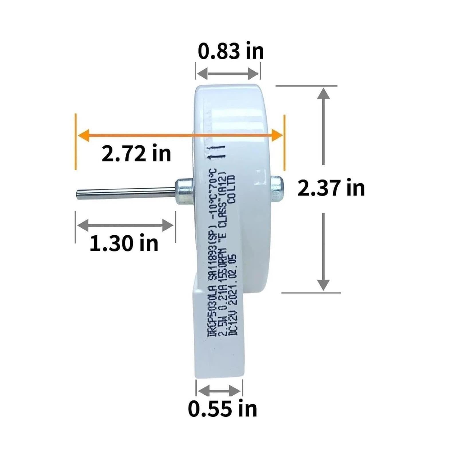 Paquete De 10 Motor Ventilador Evaporador Refrigerador DA31-00146B