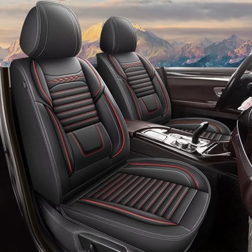 DISUTOGO Front Seat Covers for Subaru Outback 20072024 2025 Leather Car Seat