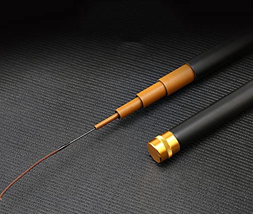 Xfyjr Fishing Rod Telescopic Bamboo Handle Set Ultra-Light And Super Hard 28-Tune Long Section Fishing Pole Carp Feeder Fishing Tackle (Size : 4.8M) #TOP3