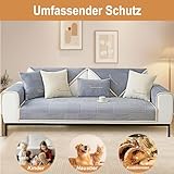 kogxscej Sofabezug Ecksofa l Form Wasserdicht，sofaschoner rutschfest Hund Katze Couch Überzug Ecksofa u Form Decke Universal 3/2/4/1sitzer Sofa