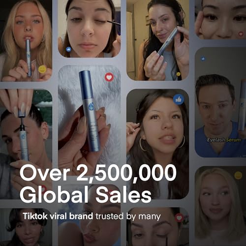 Advanced Eyelash Serum for Thicker, Longer Eyelashes and Eyebrows - Grow Luscious Lashes with Brow Enhancer (3mL) - Image 7