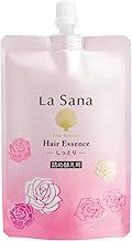 La Sana Seaweed Hair Essence Moist Refill (140ml/Rose Scent) Hair Oil, Non-Rinse Treatment, Hair Essence