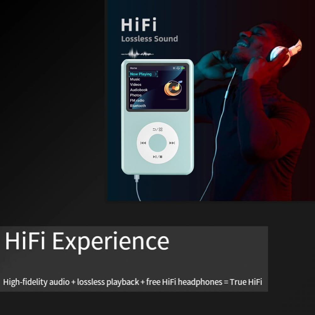 Lecteur MP3 64 Go Bluetooth Portable HiFi DAP