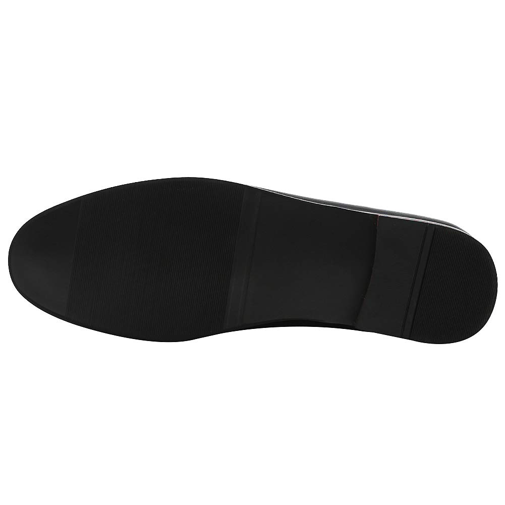 Hombres Clásico Estilo Británico Borla Mocasines Cuero Sintético Ligero Mocasín Pantuflas