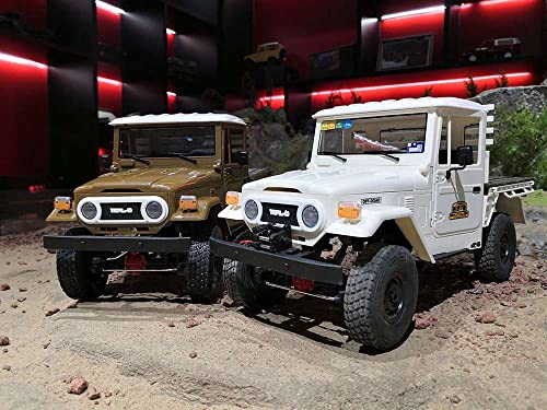 The Perseids Rc Trucks Wpl C44Km Diy Rc Rock Crawler, 1/16 4X4 Remote Control Offroad Car Rc Pickup Semi Truck All Terrain Car, Rc Trailer Model Toys Metal Kit For Adults (Without Transmitter,Battery) #TOP5
