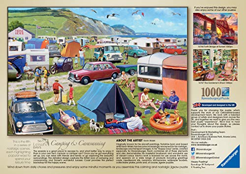 Ravensburger 16763 Leisure Days Nr.5-Camping & Caravanning 1000 Teile Puzzle für Erwachsene & Kinder ab 12 Jahren – Bild 4